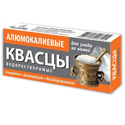 Квасцы алюмокалиевые водорастворимые пенал 100г