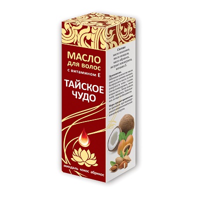 Масло для волос «Тайское чудо» фл.100мл