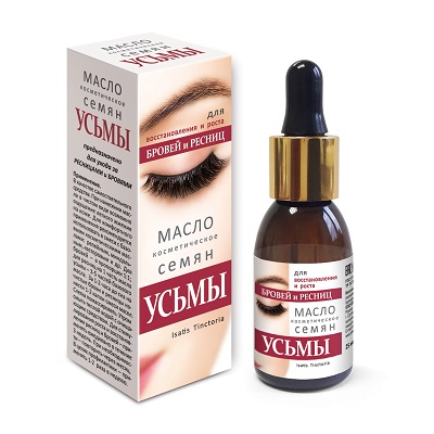 Масло семян усьмы для бровей и ресниц фл.25мл (с пипеткой)